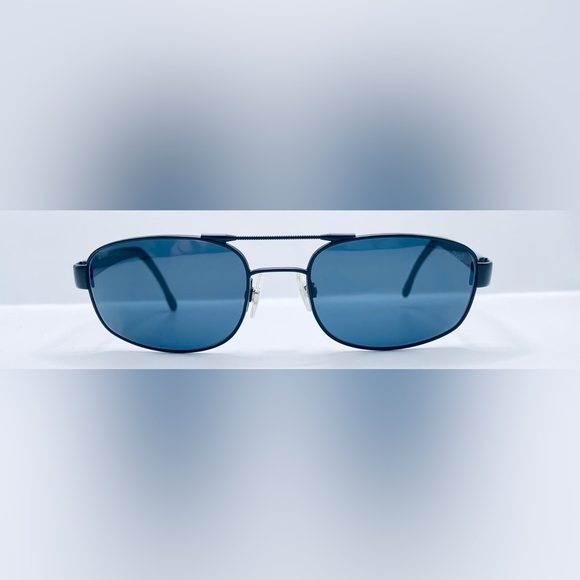 Vintage Web 2020 Black Pilot Sunglasses Frames Only - Picture 3 of 8